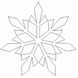 snowflake simple 3